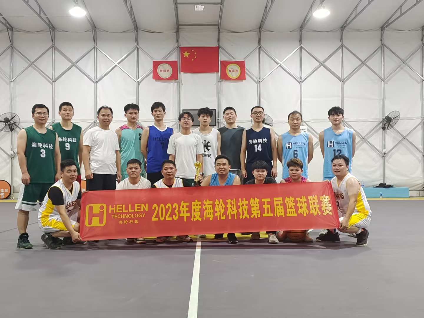 冬日激情|BB贝博科技第五届BB贝博杯篮球联赛火热进行 2023-12-12